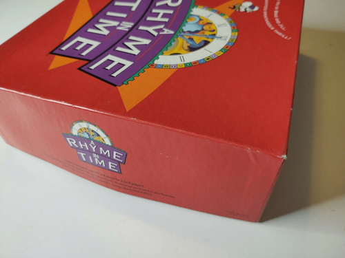 Vintage A Rhyme in Time Board Game 1993 LenArt  Party Fun Complete