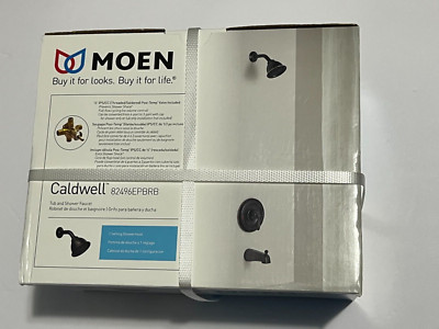 Moen Caldwell 82496EPBRB Tub & Shower Faucet Kit Mediterranean Bronze (NEW)