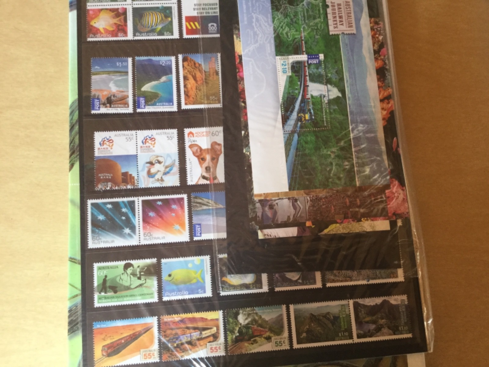 Collection of Australian stamps 10