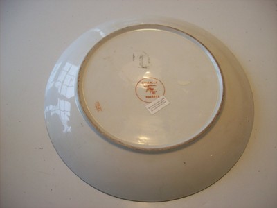 HFP Macau Bainbridge Toys Ceramic Porcelain Plate Purple Pink Dish Floral cLOSeT