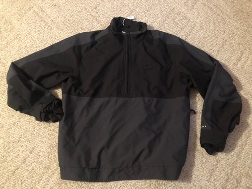 Nike Tiger Woods Jacket Alpha 1/4 Zip Original Logo Black