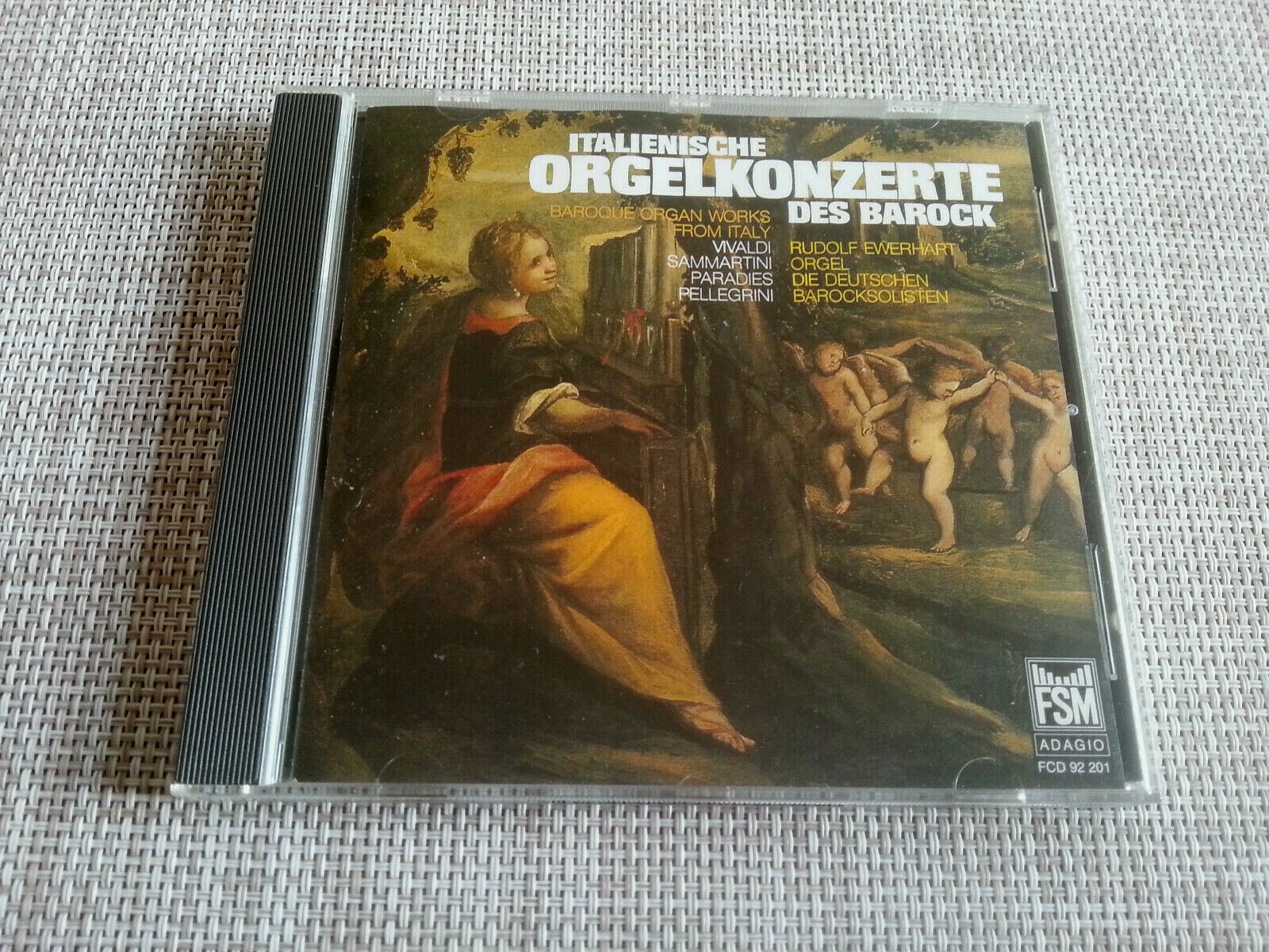 Italienische Orgelkonzerte 1CD Ewerhart 3629 
