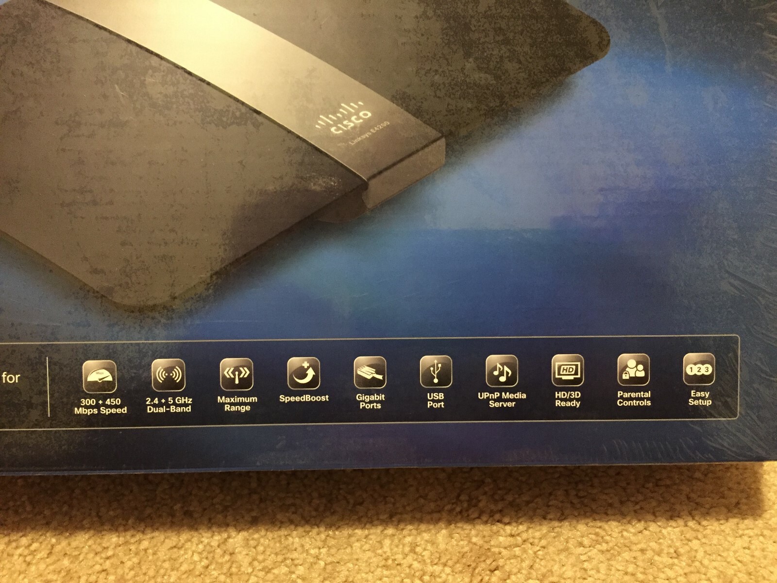 LINKSYS E4200 MAXIMUM PERFORMANCE DUAL-BAND N ROUTER