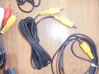 Misc electronic  wires, connectors - new