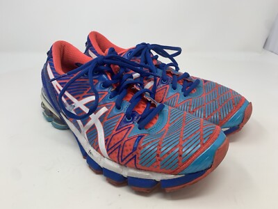 ASICS Gel Kinsei 5 Hot Punch Womens Size 9 Pink Blue White