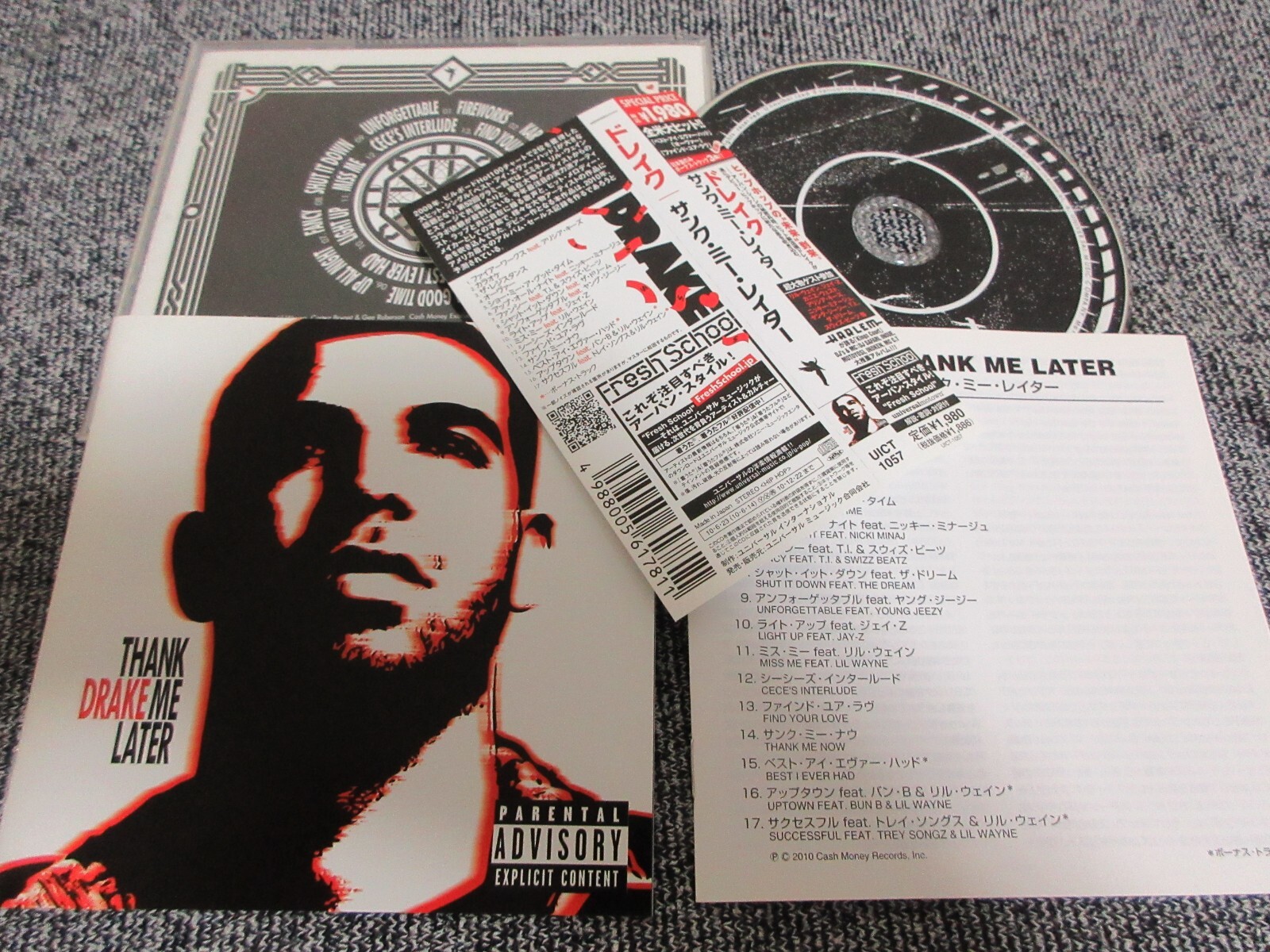DRAKE / thank me later /JAPAN LTD CD OBI bonus track | eBay