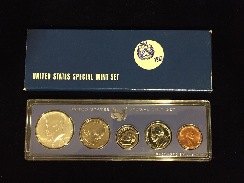1967 US Special Mint Set 5 Piece Silver-Clad Set OMP | eBay
