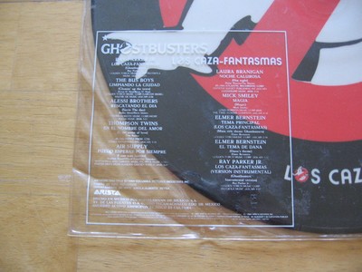 Ghostbusters Cazafantasmas Lot Picture LP Mexico Promo Cup Chile Cards Argentina