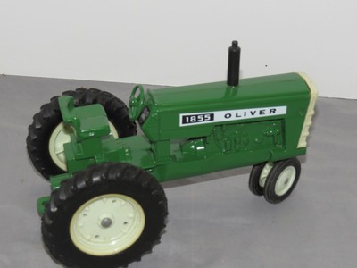 Vintage OLIVER 1855 1:16 Toy Tractor Ertl Restored NICE! Sharp