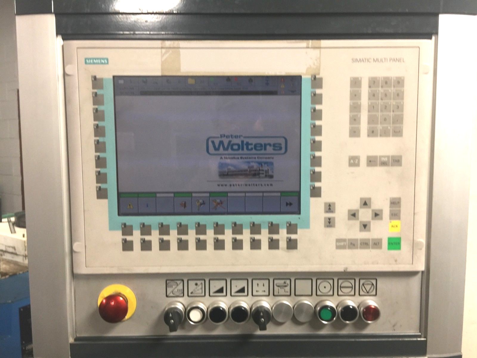 Running! PETER WOLTERS AC 1000-F MICROLINE CNC FINE GRINDER DUAL LAPPING MACHINE