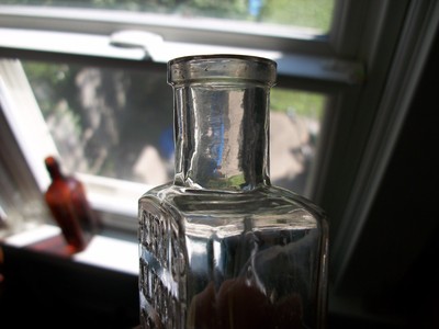 HENRY'S ALMOND CREAM A SURE SKIN CURE BURLINGTON IOWA 1890S PATENT MEDICINE