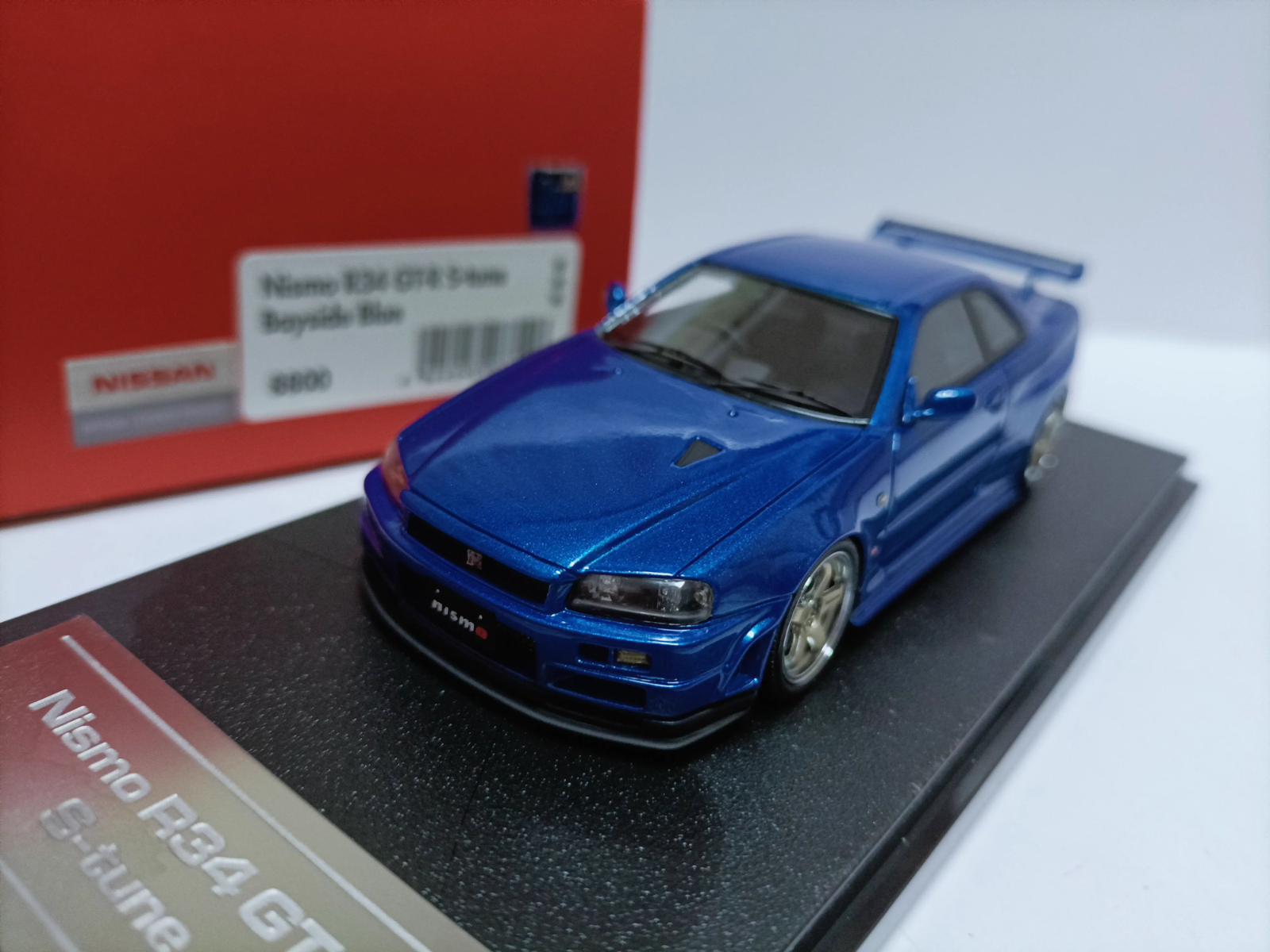 hpi 1/43 Nismo NISSAN GT-R R34 S-Tune Blue | eBay