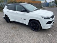 2023 JEEP COMPASS S PHEV HYBRID 4WD 72 reg accident damaged repairable salvage