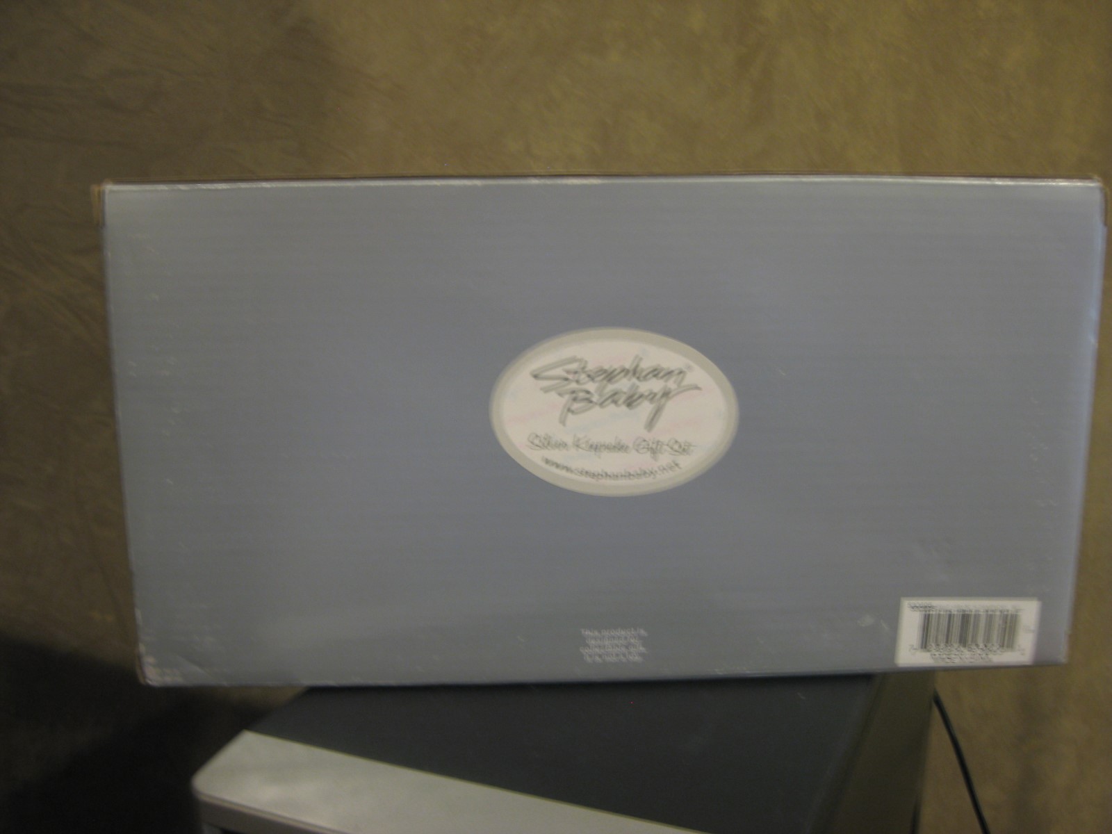 NEW Stephan Baby Silver Keepsake Gift Set First Birth Certificate Tooth & Curl