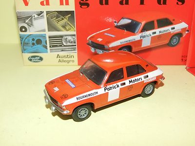 AUSTIN ALLEGRO PATRICK MOTORS CORGI VANGUARDS VA04505 1:43 
