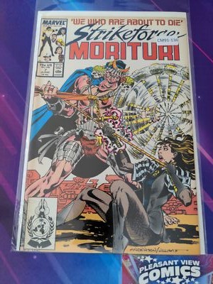 STRIKEFORCE: MORITURI #7 7.0 MARVEL COMIC BOOK CM91-136