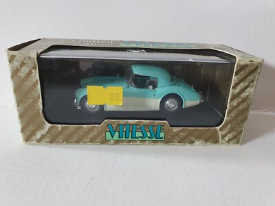 Vitesse Austin Healy 100-SIX 1:43 turquoise and white Limited Edition New in box