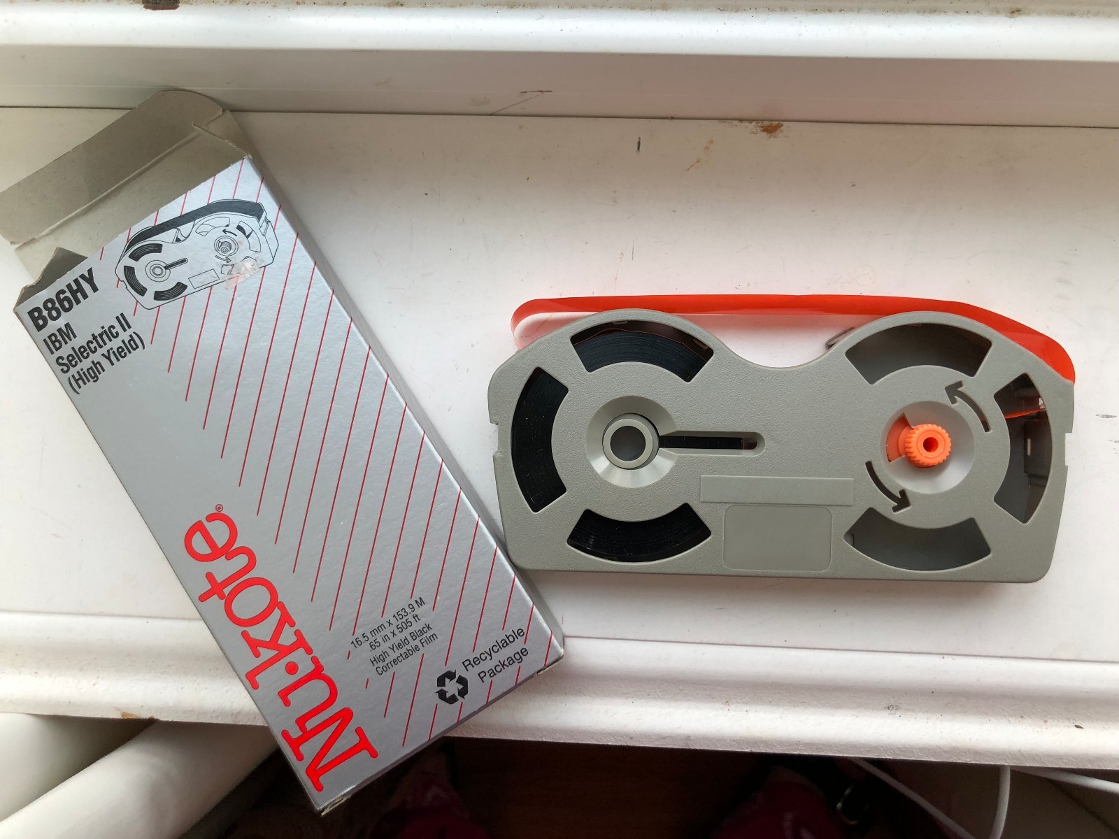 NuKote B86HY IBM Selectric II High Yield Correctable Ribbon Lot Of 3