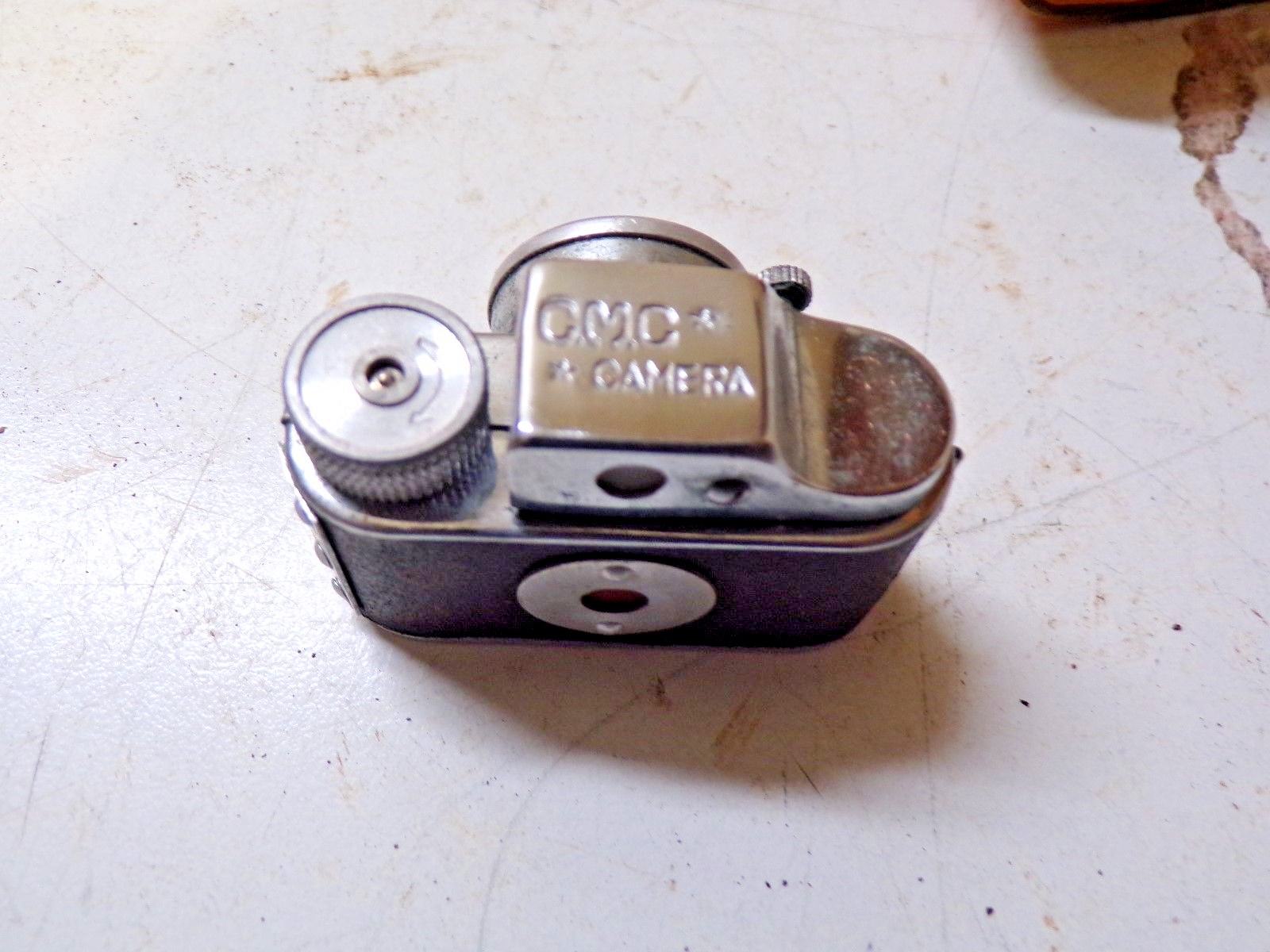 Old Miniature CMC Spy Camera in Lether Case