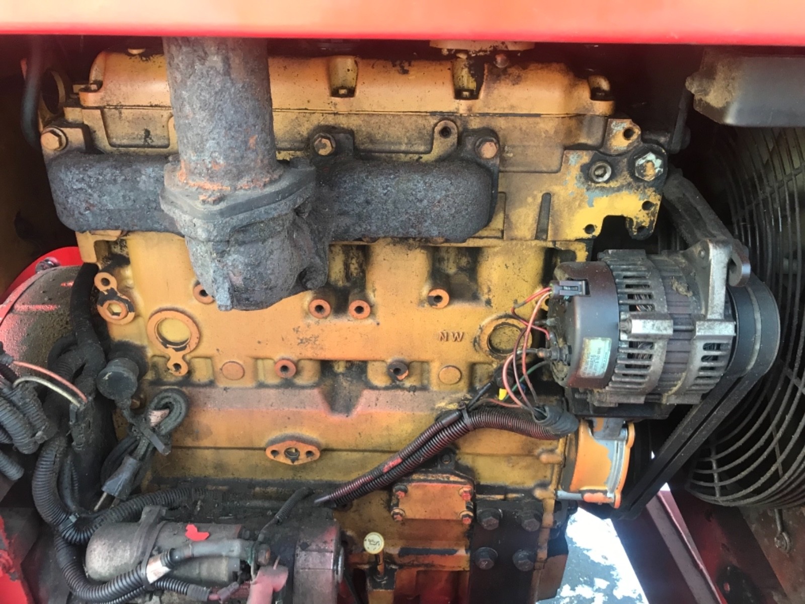 2006 bandit 200 wood chipper cat diesel brush crusher.