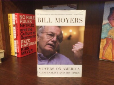 Movers On America.  Bill Moyers  1st HC Ptg.  New Press 2004.  Fine Unread