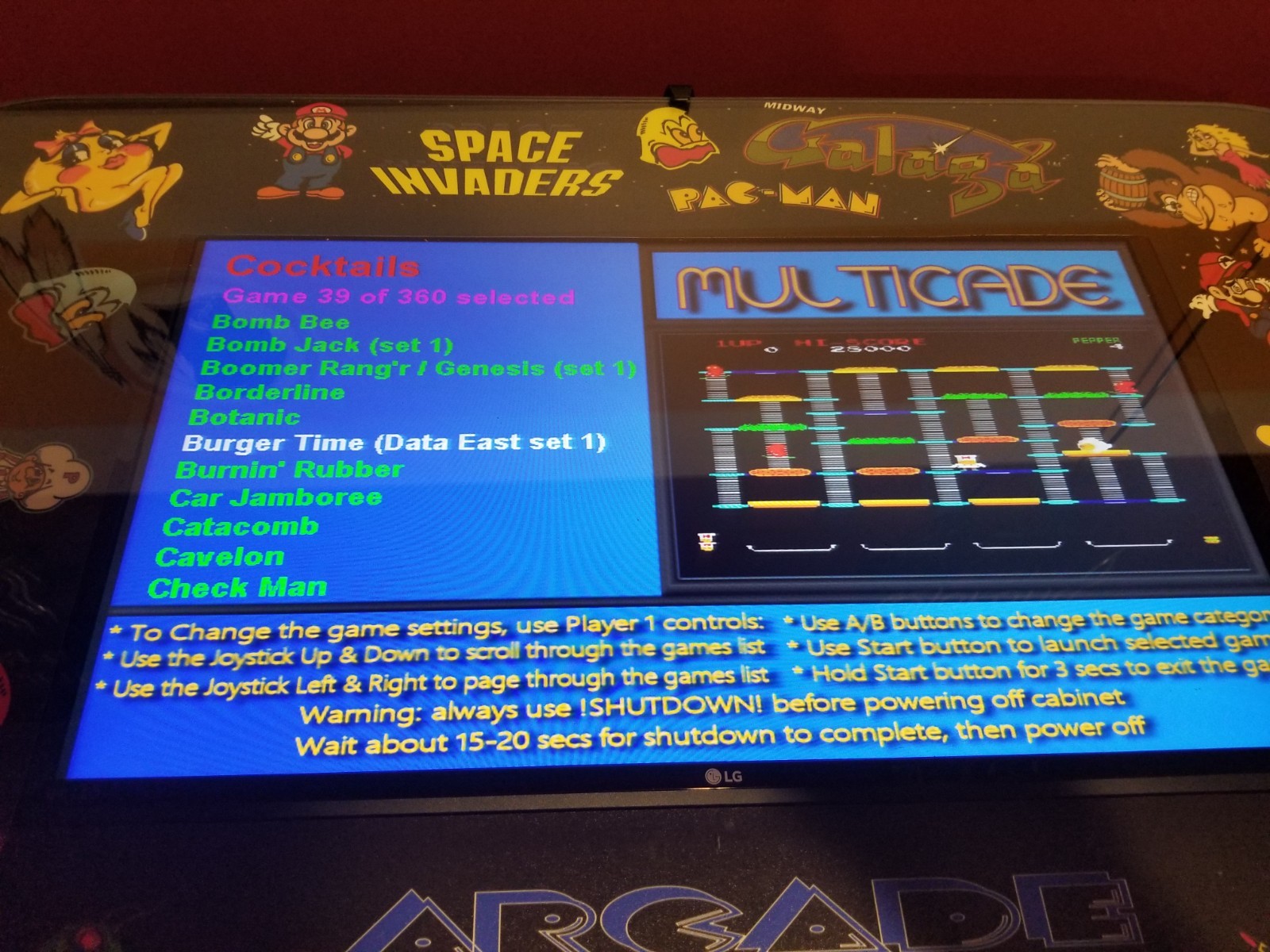 NEW Arcade Retro 80s 4-side ULTIMATE Cocktail Table Game Machine 2700 Games!