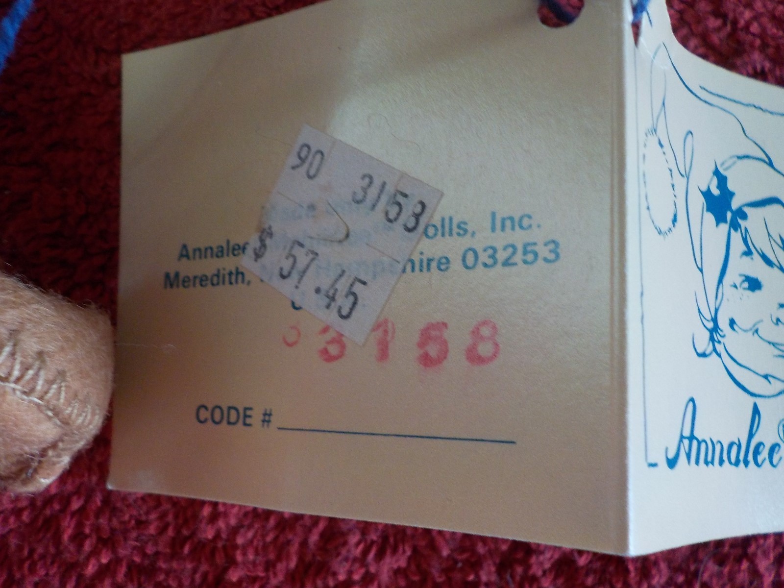 Annalee Mobiliteee Toy Doll 7