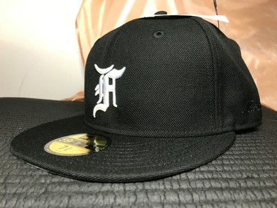 fear of god new era black