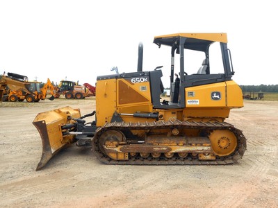 2012 JOHN DEERE 650K XLT Crawler Dozer WITH ONLY 2684 HOURS