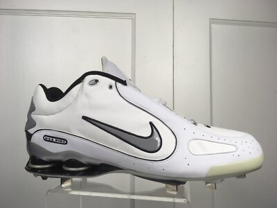 nike shox baseball cleats metal