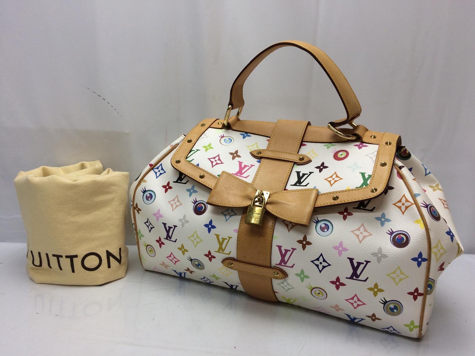 Auth LOUIS VUITTON Multicolor Eye Love You M92053 Sac Retro Auth LOUIS VUITTON Multicolor Eye Love You M92053 Sac Retro