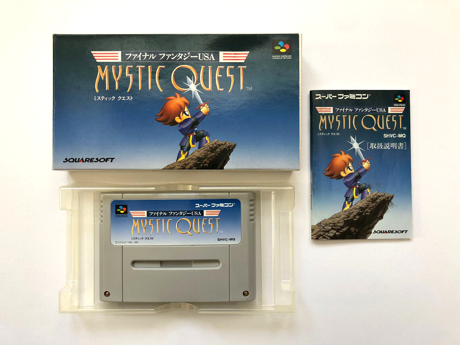 Mystic Quest Final Fantasy USA Super Famicom SFC SNES Japan