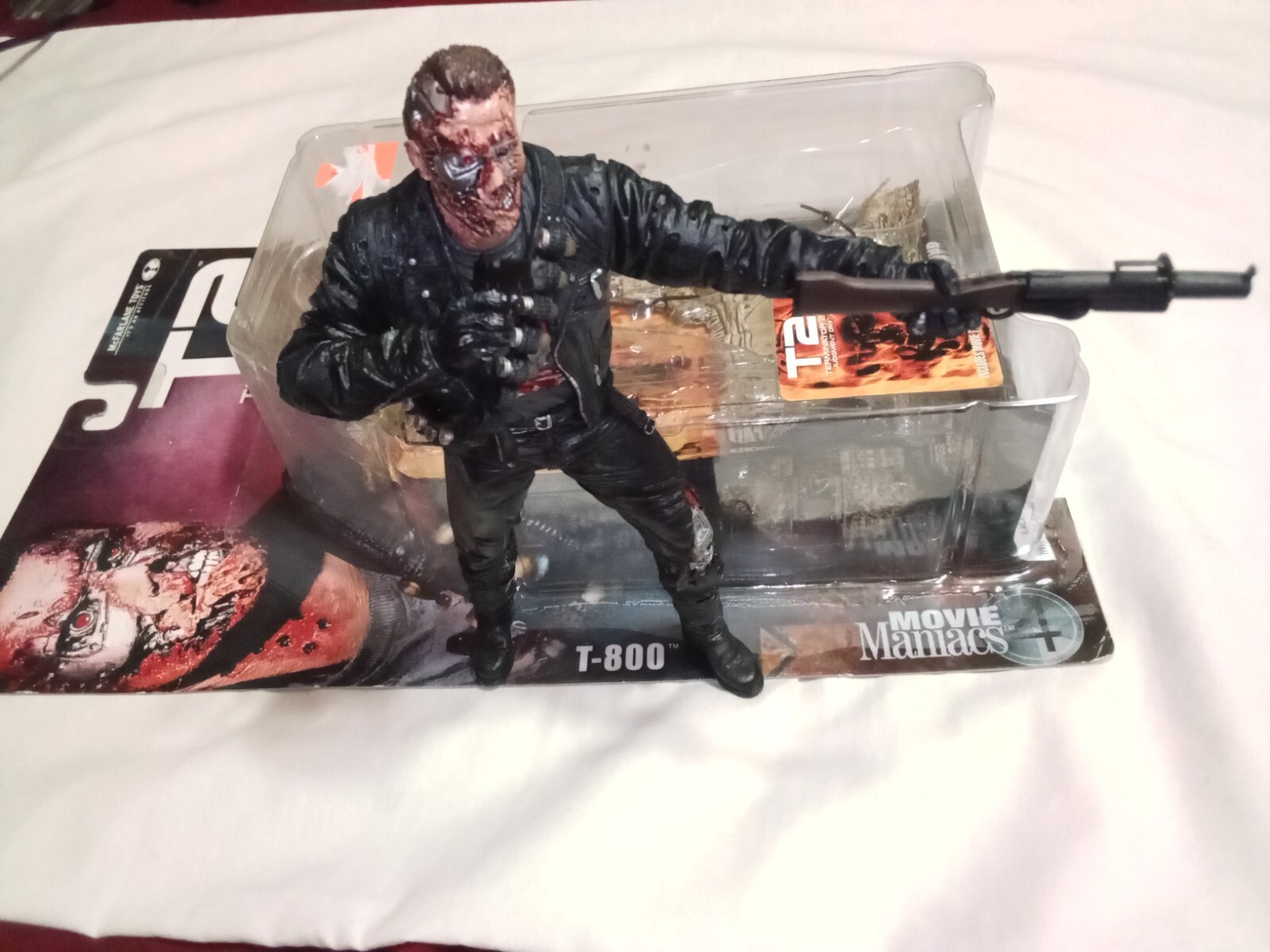 McFarlane Toys Movie Maniacs Series 4 Terminator 2 T-800