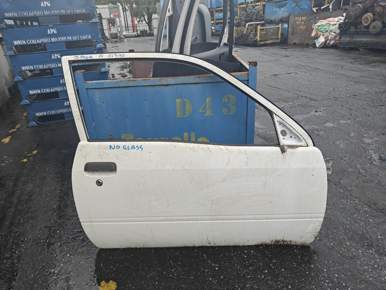 Toyota Starlet Right Front Door Shell EP91 03/1996-09/1999