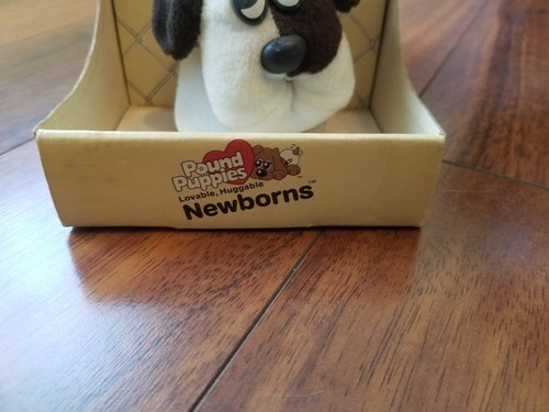 BRAND NEW VTG 1985 TONKA POUND PUPPY NEWBORN LIGHT/DARK BROWN 7807 TONKA 834317