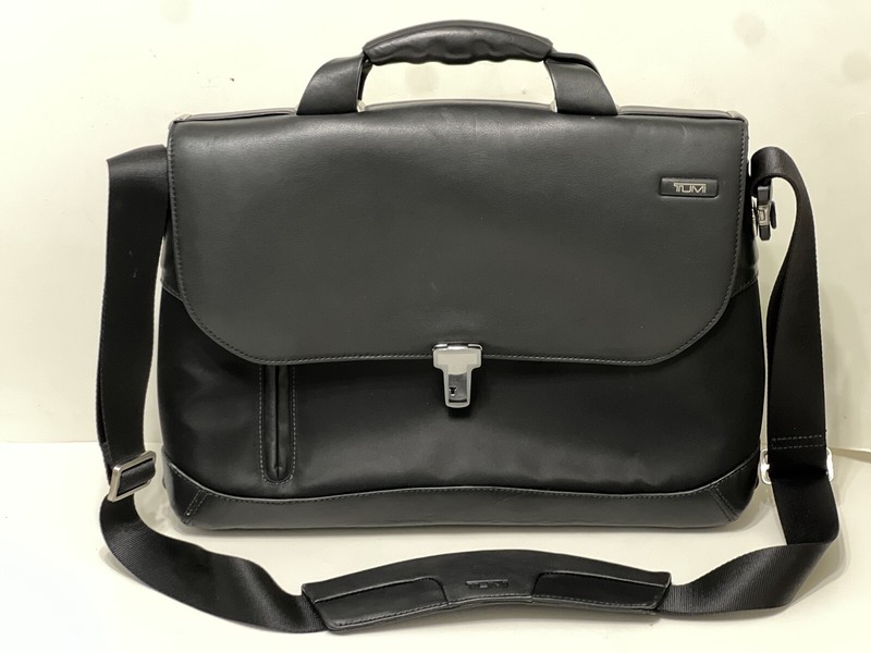 バッグ TUMI real leather boston business bag ブリーフケース
