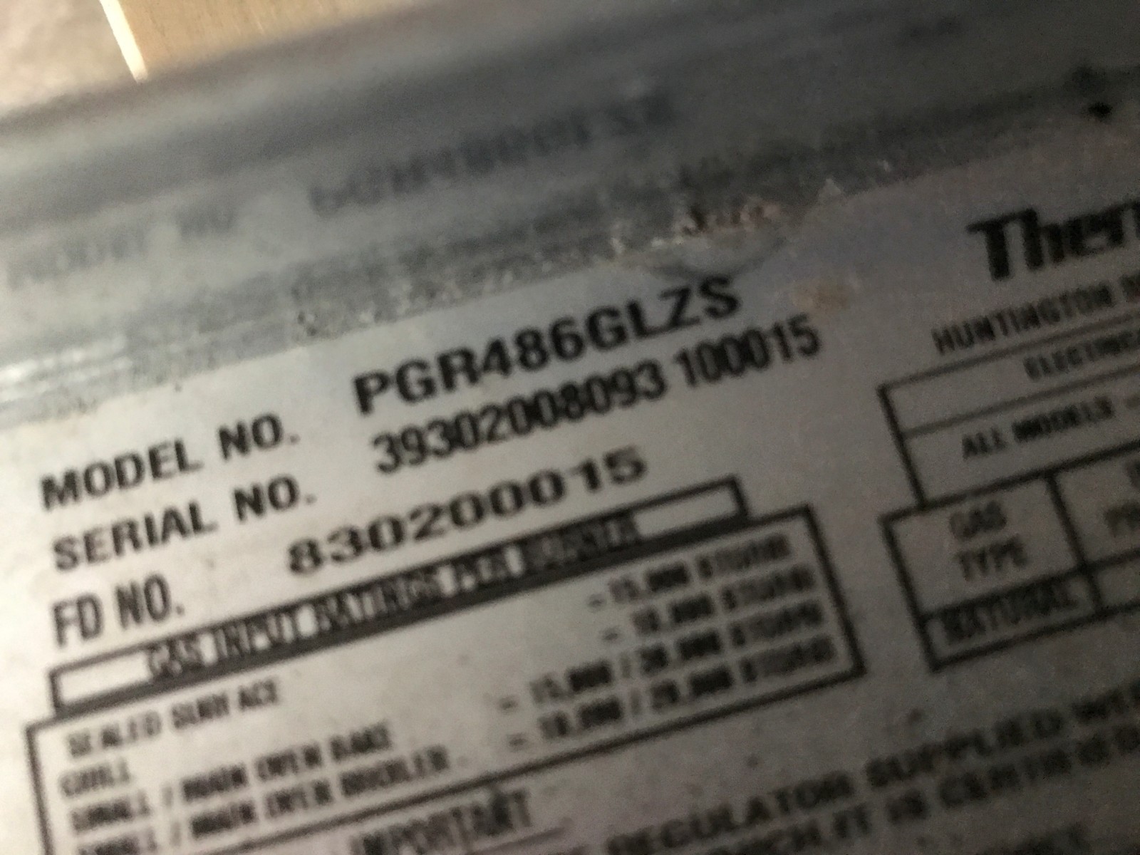 Thermador PGR486GLZS