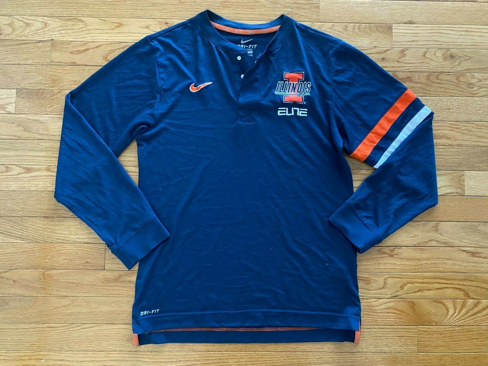 Nike ILLINOIS ウォームアップウェア Sサイズ Nike ILLINOIS ウォームアップウェア Sサイズ Illinois Fighting