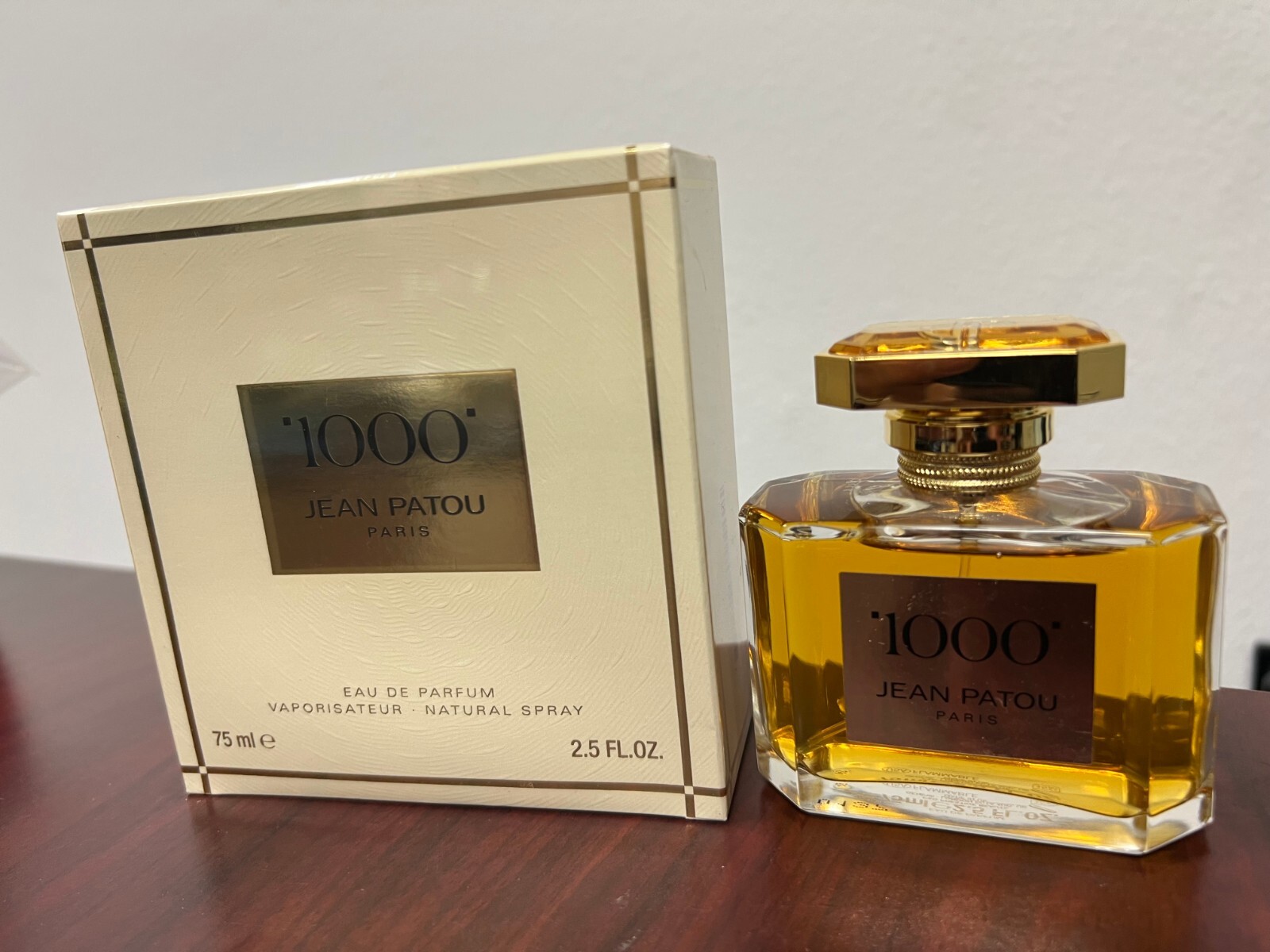 1000 by JEAN PATOU 2.5 FL oz / 75 ML Eau De Parfum Spray In