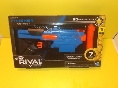 Nerf Gun Rival Finisher XX-700 Blaster Quick-Load Magazine, Spring Action