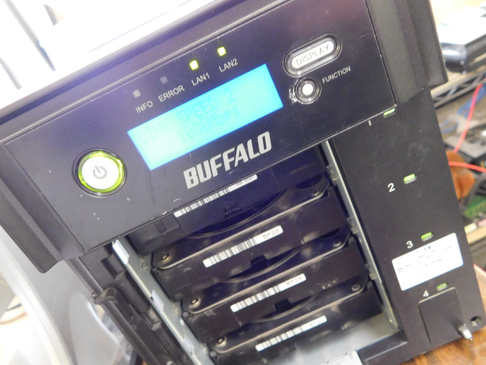 Buffalo TeraStation TS-XE4.0TL/R5 8TB NAS Network Storage Backup Time Machine