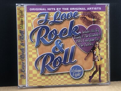 I Love Rock & Roll, Original Hits/Artists Vol 8 CD, MULTIPLE CD'S SHIP FREE