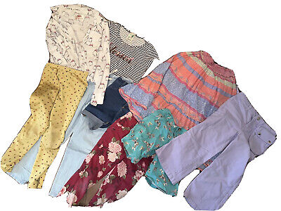 9 Piece Clothes Lot mix colors, mix patterns, size 8 - 12 Youth mix length Girls