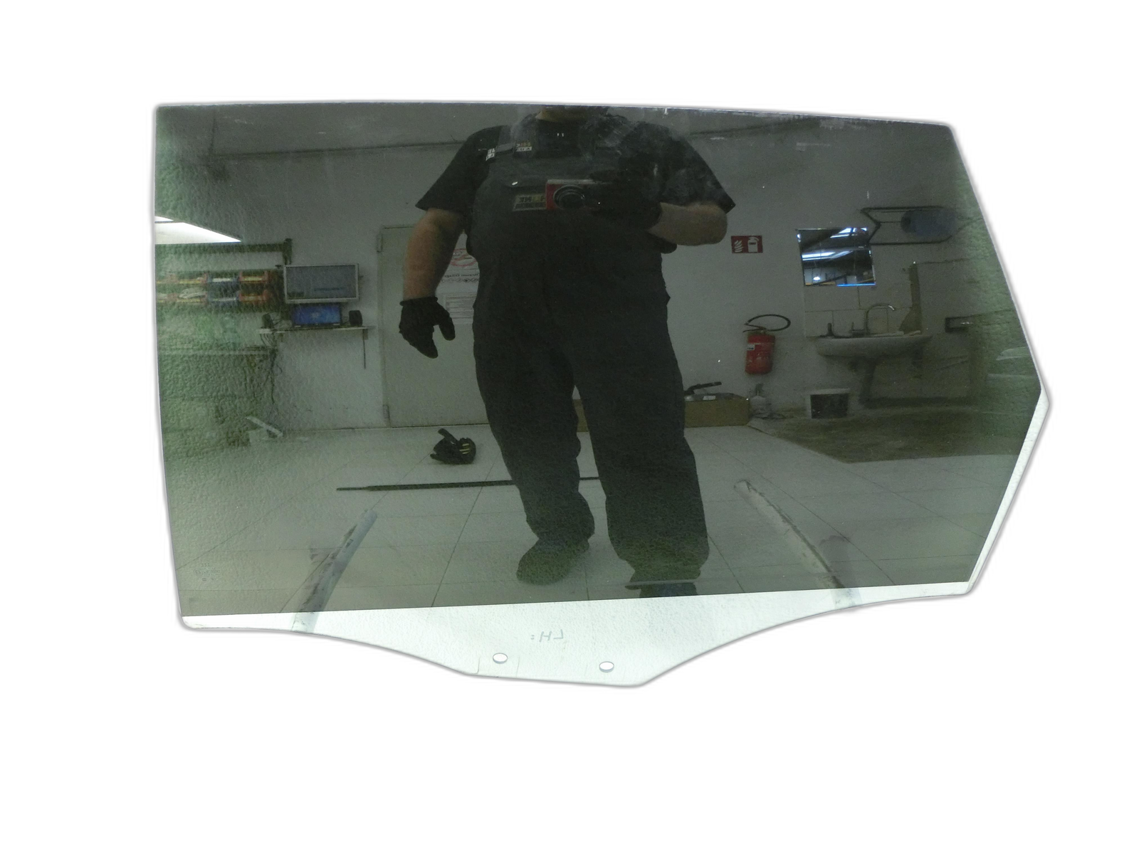 LHK Side Window for Door Disc Left Rear Audi A6 4G C7 11-14 - Bild 1