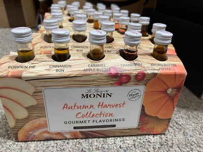 MONIN Autumn Harvest Collection Syrups | Variety Pack 