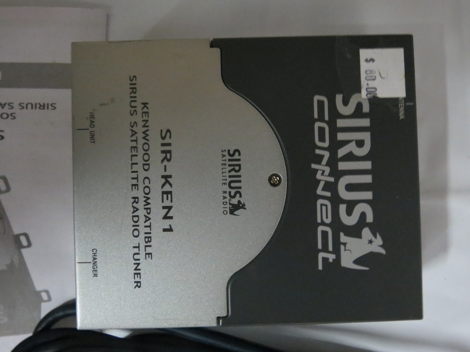 SIRIUS CONNECT KENWOOD COMPATIBLE SATELLITE RADIO TUNER NEW OLD INVENTORY TESTED