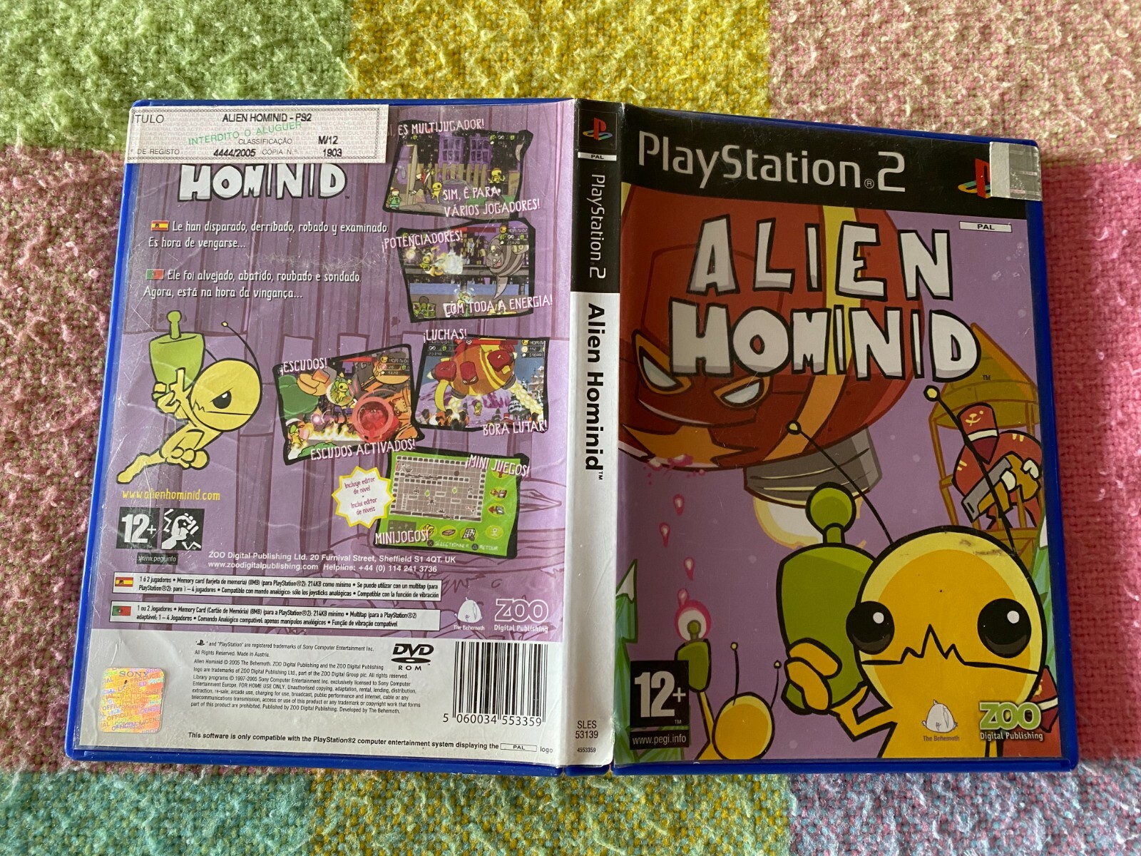 PS2北米版】Alien Hominid PS2 - NO GAME - Alien Hominid | eBay