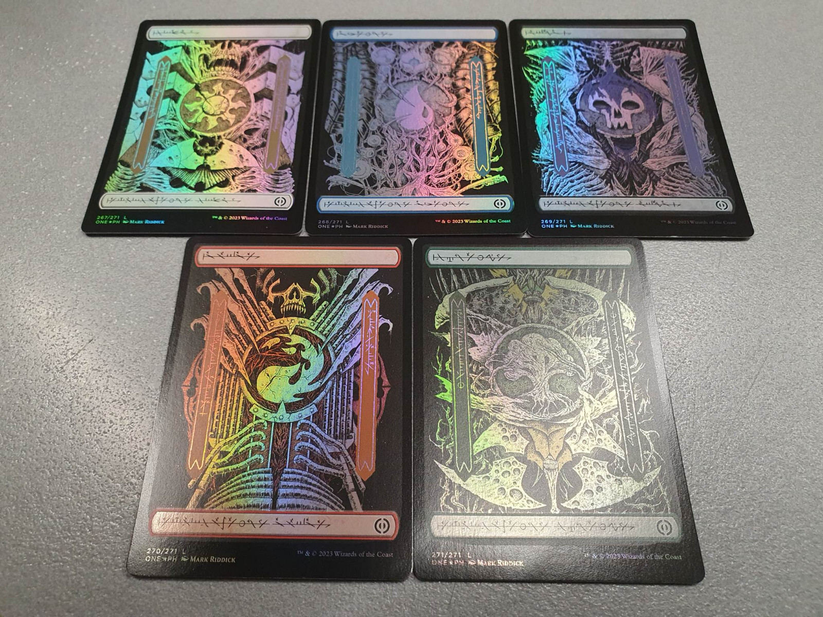 MTG 平地foil 5枚セット　pixellands_v02.jpg foil MTG 平地foil 5枚セット pixellands_v02.jpg foil
