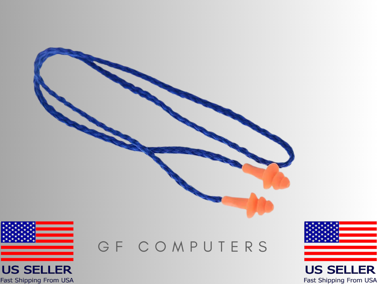 NEW Reusable Hearing Noise Cancelling Safety Earplugs Silicone Corded Ear Plugs