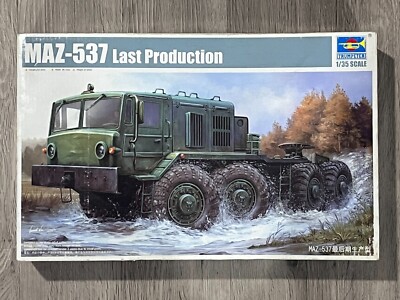 NEW MAZ 537 Tractor Last Production Trumpeter 1/35 (FREE US SHIPPER)